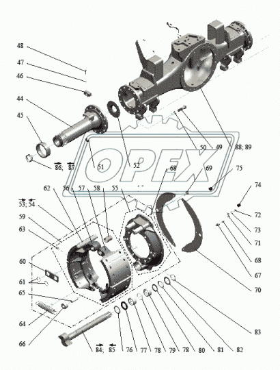 340-010-2471 Кулак разжимной L=495 правый КАМАЗ-6520, 5460 КАМАЗ-УВК