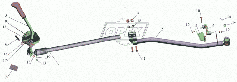 371195 Болт M10х35х1.25 ОСТ 37.001.123-96 МАЗ