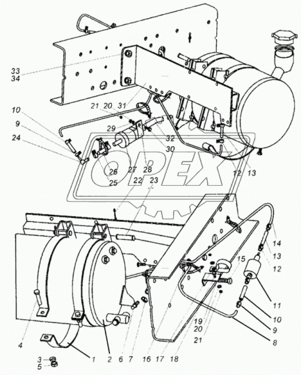 25.1963.46.0000 Насос топливный отопителя Hydronic 10 24V/ D9W 24V Eberspacher