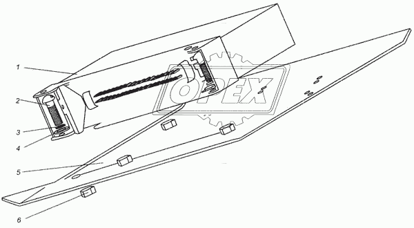 ЭБК-4370040-С Электронный блок управления Экран