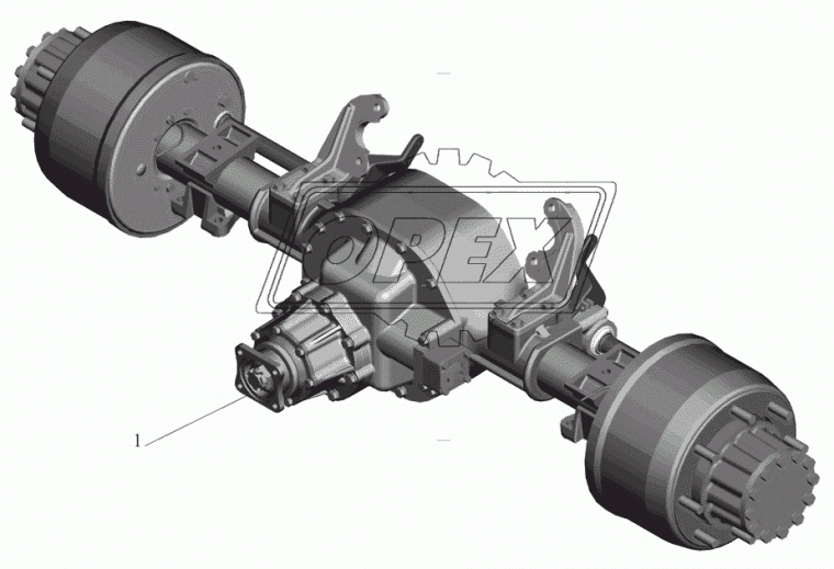 457040-2400012 Мост задний МАЗ