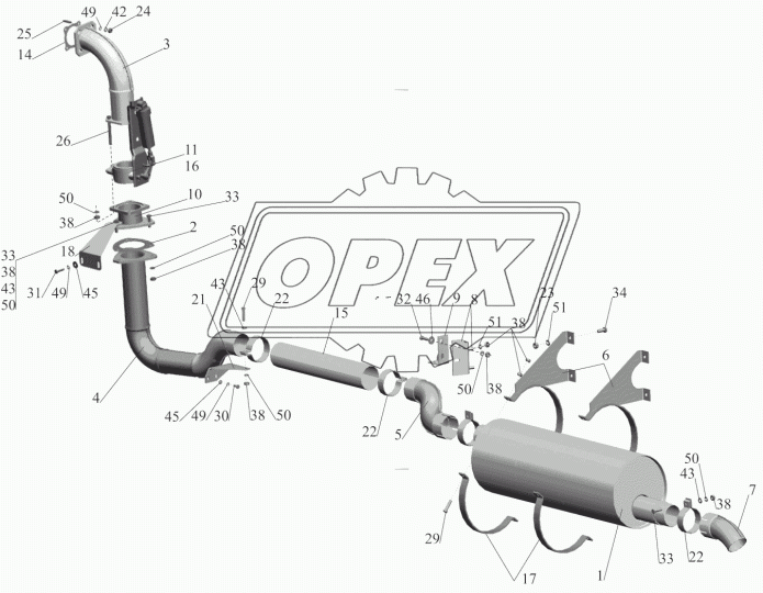 555142-3570010 Заслонка ф70х95 в сборе с цилиндром ТАИМ