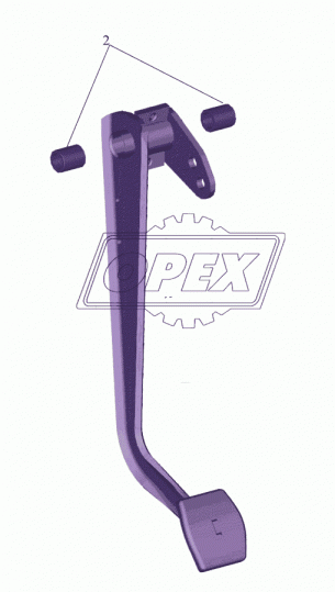 64226-1602118 Рычаг МАЗ