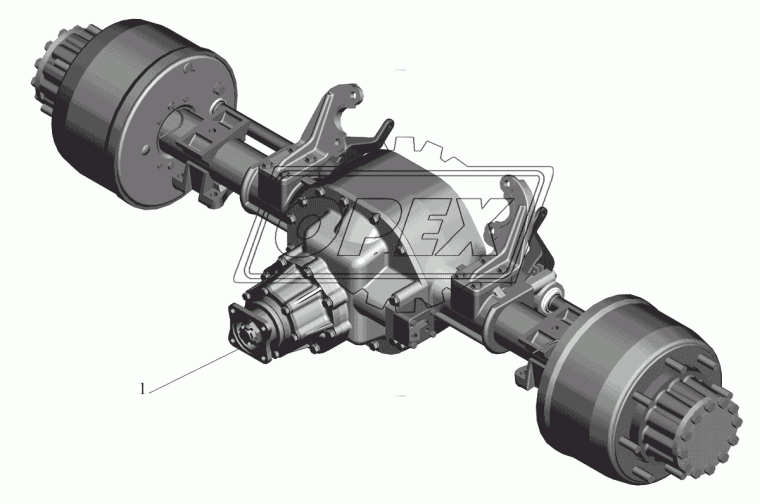 4570-2400012-020 Мост задний МАЗ