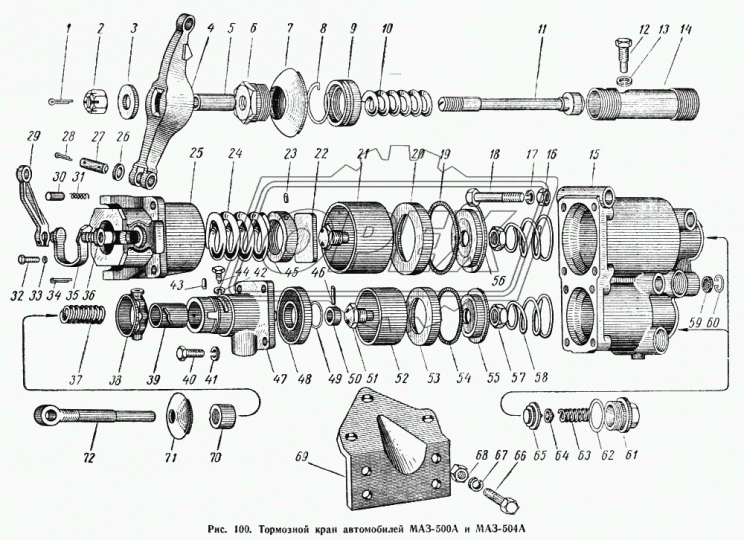 200-3514133 Штифт цилиндрический КрАЗ