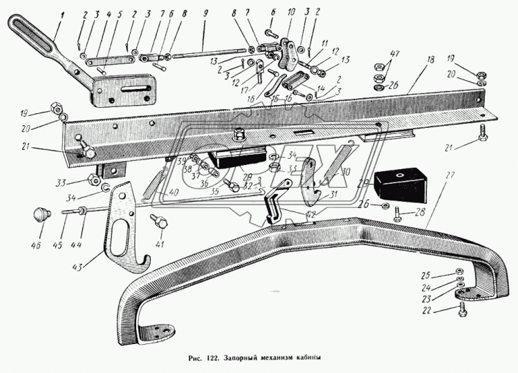 220176-П29 Винт ГОСТ-17473 М8х50х1,25 Р=25 с полукруг.голов. ЭТНА