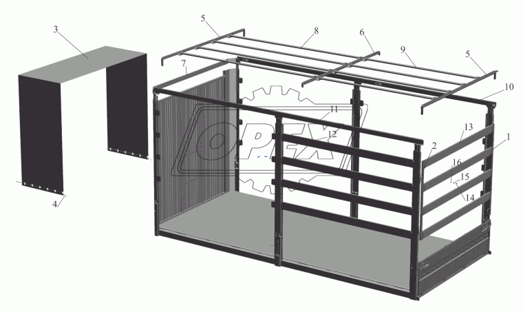 9758-8508114-061 Дуга МогилевТрансМаш