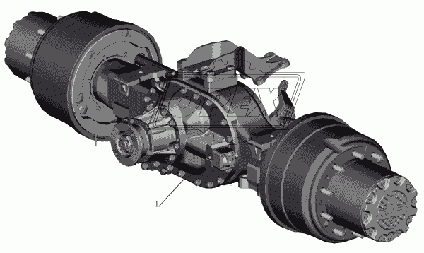 5550-2400012 Мост задний МАЗ