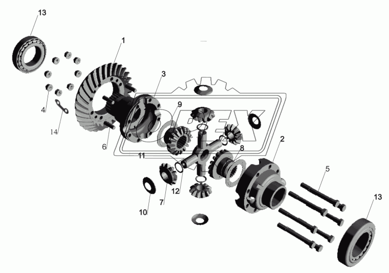 641808-2402060 Шестерня МАЗ