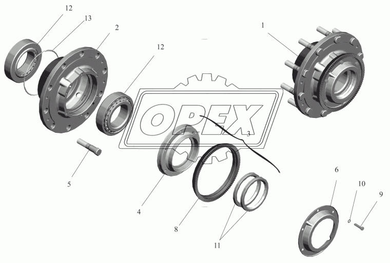 631705-3104006 Ступица МАЗ
