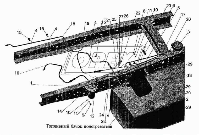 630305-1104492 Трубка всасывающая МАЗ