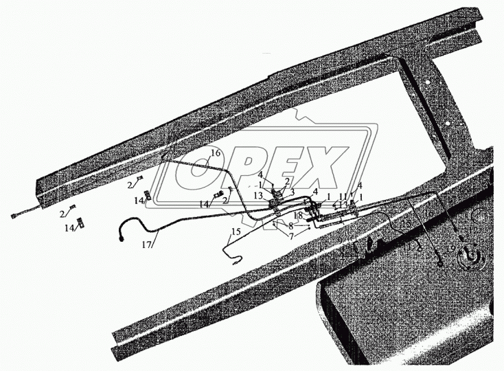 533702-1104492-010 Трубка всасывающая МАЗ