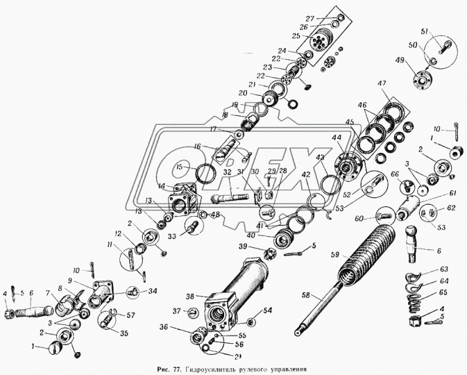 525-3405032 Пружина С/И L=27 10витков КЛАПАНА ф8х14 dвит=1 МАЗ
