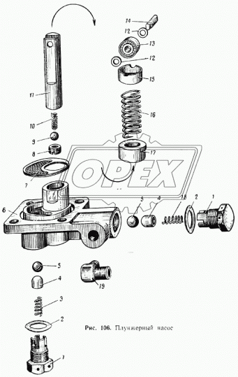 537-2402418 Пружина ВСАCЫВАЮЩAЯ МАЗ