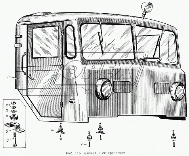 200-3515025 Пружина стяжная L=18 (7вит.) ф8х11 dвит=1,5 МАЗ