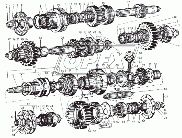 543-1802212 Крышка масляного насоса МАЗ