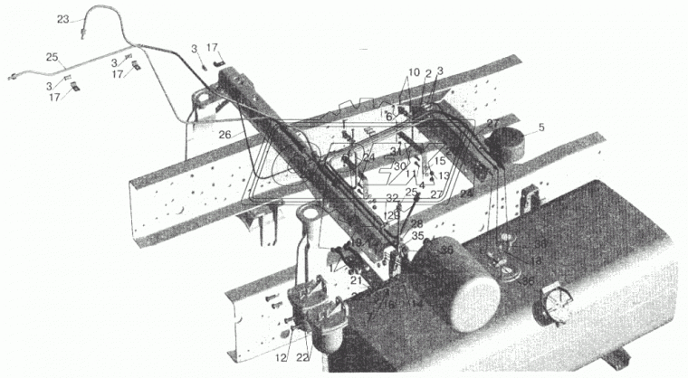 64221-1104019-001 Крышка на трубки бака защитная ОЗАА