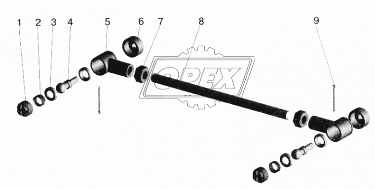 6422-1703507-10 Пробка пальца тяги кулисы М20х1,5 Р=8 h=13 фвнутр=16; под крестовую отвертку С/И МАЗ