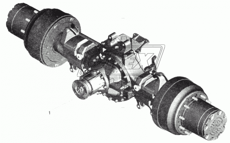 63035-2400012-060 Мост задний z=25/12 U=7,14 МАЗ