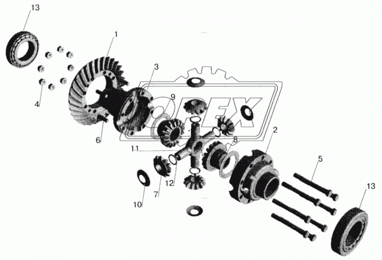 54326-2402060-10 Шестерня ведомая 29зубов МАЗ