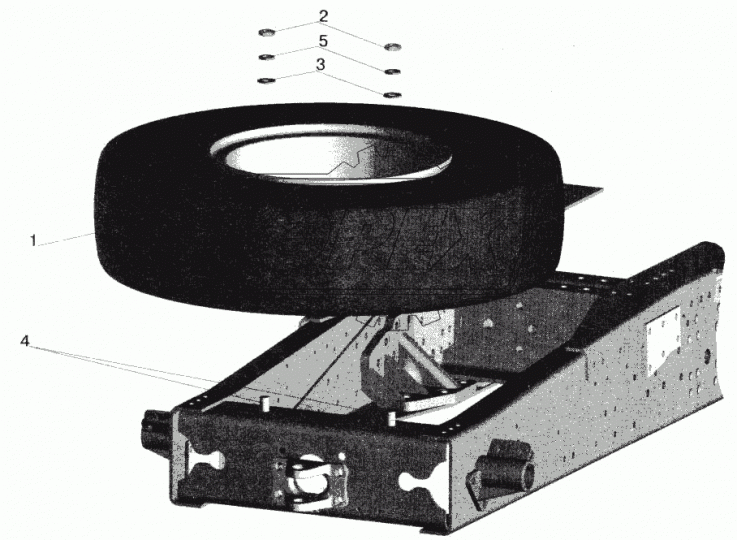 252163 Шайба пружинная (гровер) ф24х36х5 ГОСТ-6402 ЭТНА