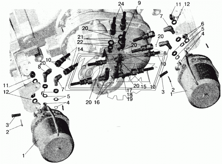 64221-3506083 Кронштейн МАЗ