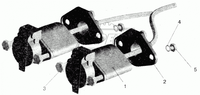 5336-3724152 Чехол (РТИ) ф8/ф25; 98х63 L=35 электропроводки БРТ