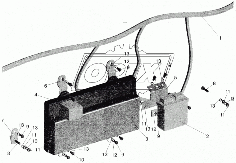 64221-3724572 Кронштейн ОЗАА
