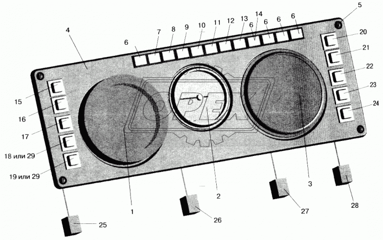 64229-3724017-01 Жгут левых контрольных ламп РЫБИНСК
