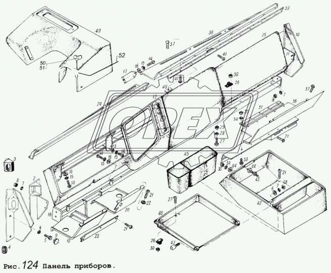 64255-3724360 Жгут управления лебедкой и замком роспуска РЫБИНСК