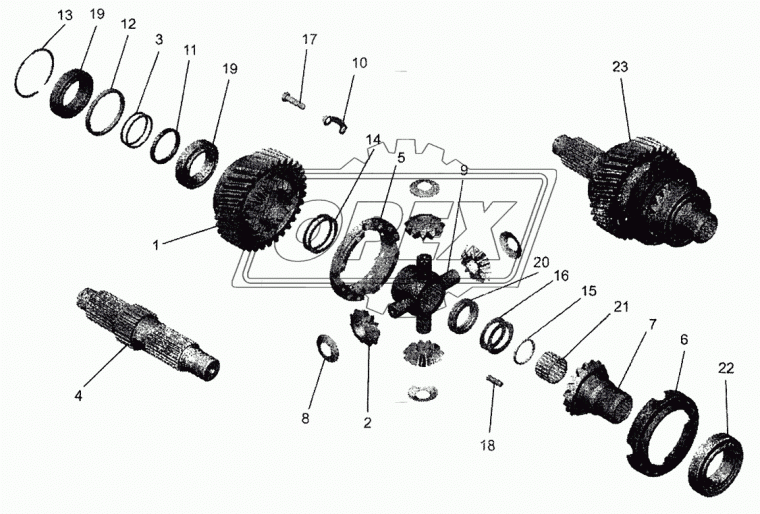 8111 Подшипник 55х78х16 шарик.радиал. 1-ряд.