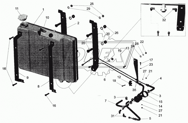 6430-1015173 Шланг МАЗ