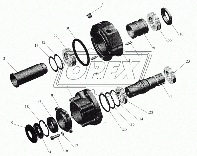 1.2-30-52-3 Сальник (манжета) 30х52-1 армированная ГОСТ 8752-79 БРТ