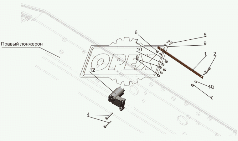 5440-2935034-050 Рычаг МАЗ