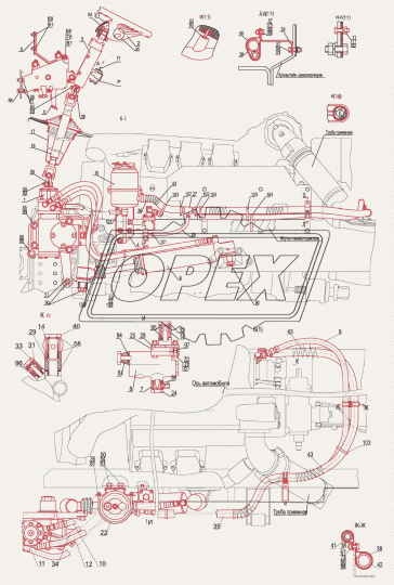 551654-3407221 Фланец МАЗ