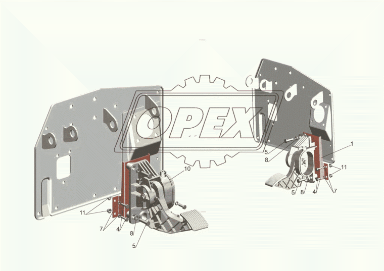 544019-1108025-010 Кронштейн МАЗ