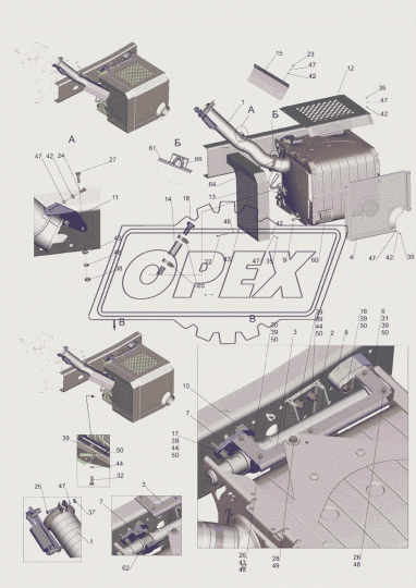 534019-1203032 Труба приемная; Снят с производства. Замен : нет МАЗ