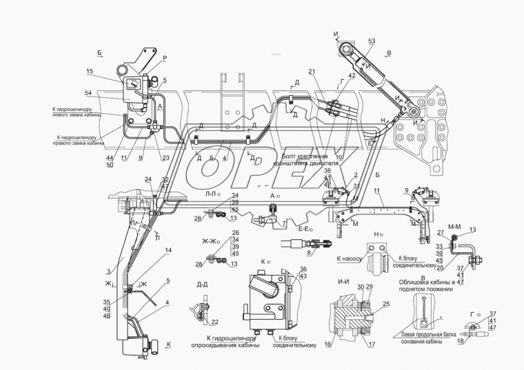 544019-5004074-010 Кронштейн МАЗ