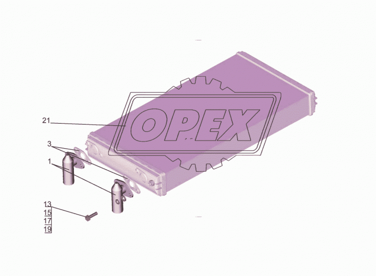 544069-8101499-010 Фланец радиатора МАЗ