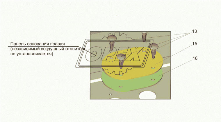 6418-8107083 Прокладка МАЗ