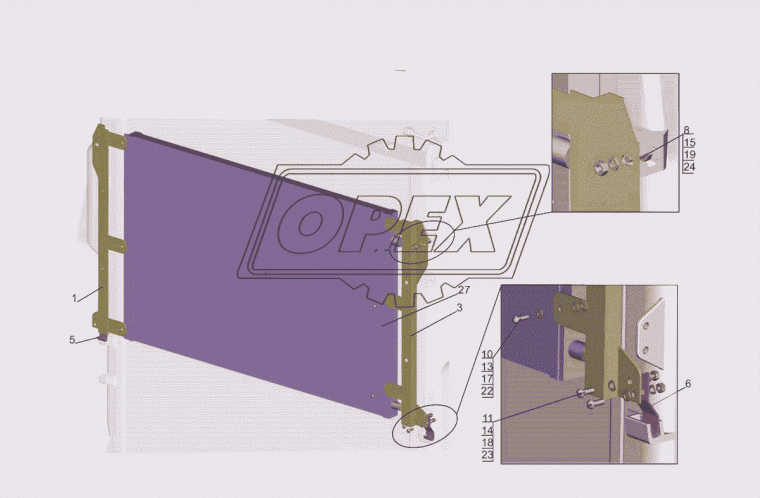 544019-8112067 Кронштейн МАЗ