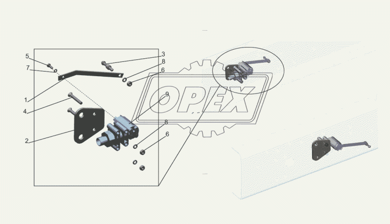544019-2935034 Рычаг МАЗ