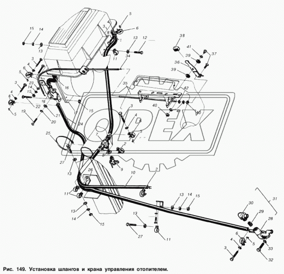 64221-8101037 Шланг МАЗ