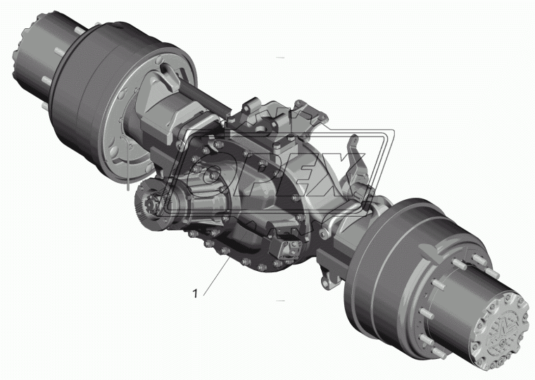 6303-2400012-690 Мост задний МАЗ