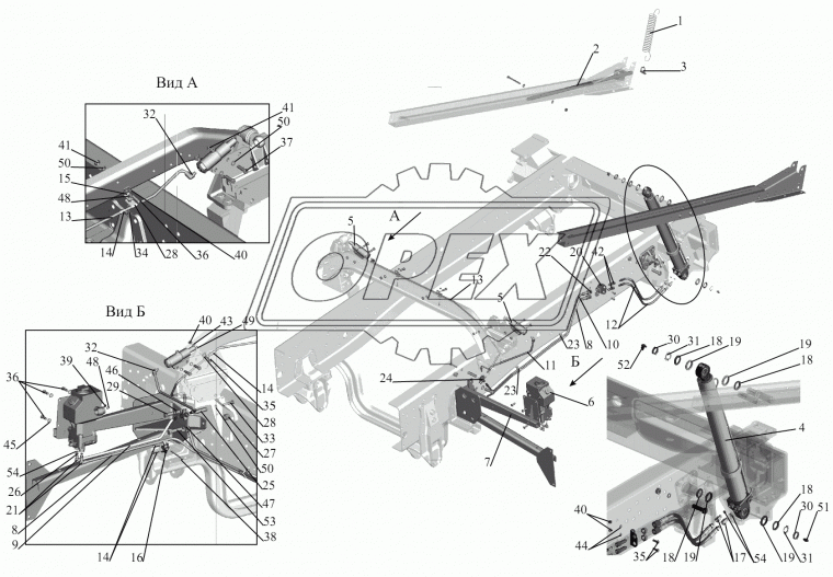 534035-5004074 Кронштейн МАЗ