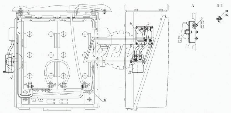 531605-3723224 Кронштейн МАЗ