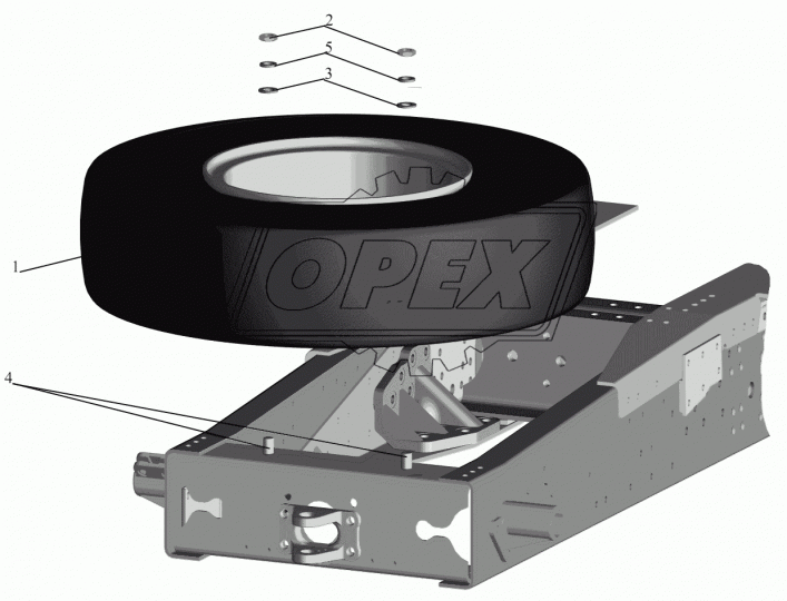 551607-3101011-10 Колесо, камера и покрышка МАЗ