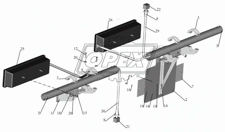642208-3724026 Жгут заднего фонаря правого РЫБИНСК