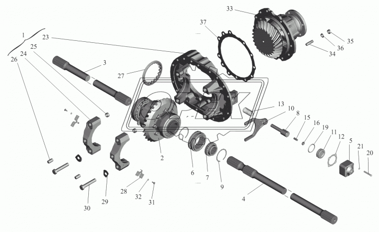 54323-2402021-011 Шестерня ведущая (U=5.49) МАЗ