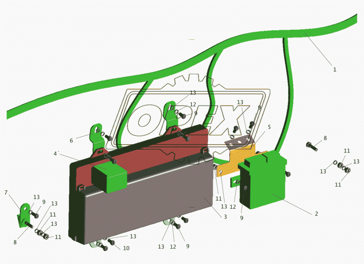 543208-3724008 Жгут основной МАЗ